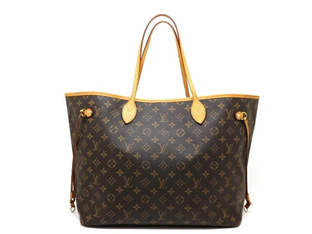LOUIS VUITTON Neverfull Tote Bag Monogram Pivoine